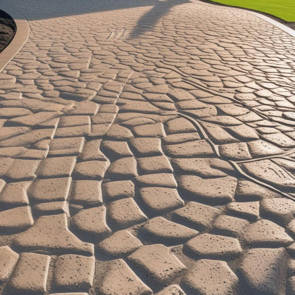 Imprinted Concrete Driveway Services in Ledsham