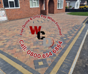 Stunning New Blocked Driveway in Wrexham